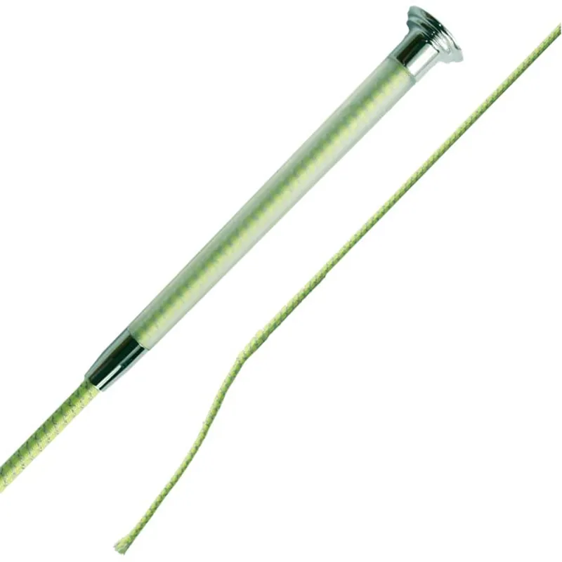 Woof Wear Hi Vis Riding Whip - Hi Viz Lime